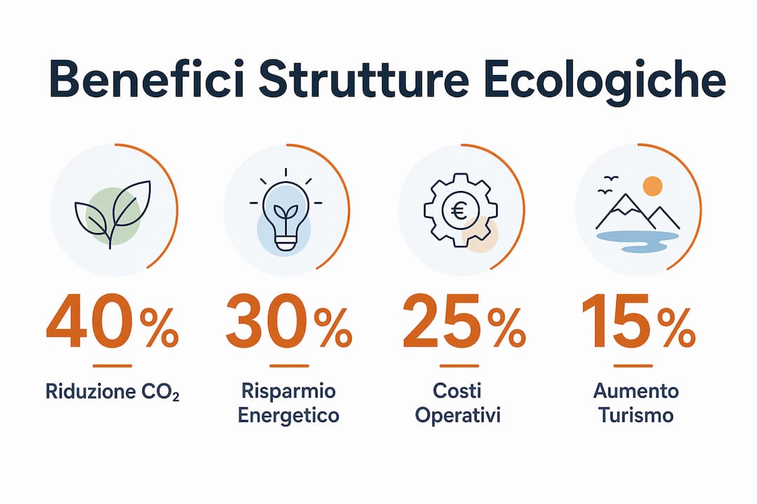 Infografica: tutti i vantaggi delle strutture ecosostenibili in Islanda