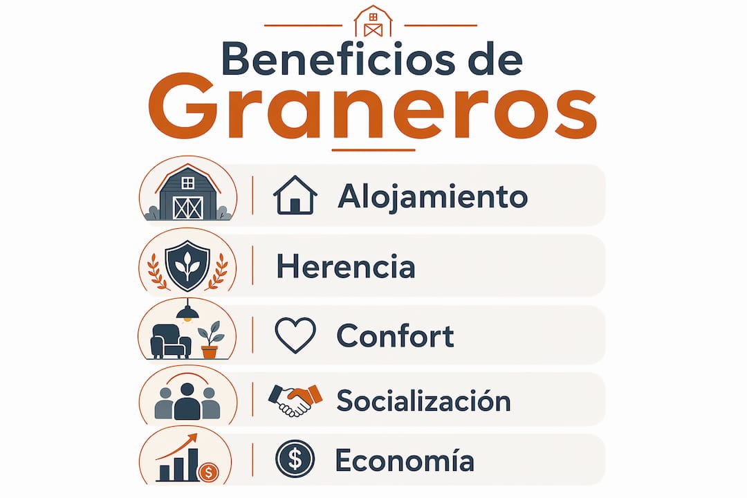 Infografía: Las ventajas de hospedarse en graneros islandeses