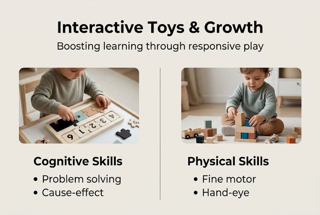 Infographic showing cognitive and physical benefits