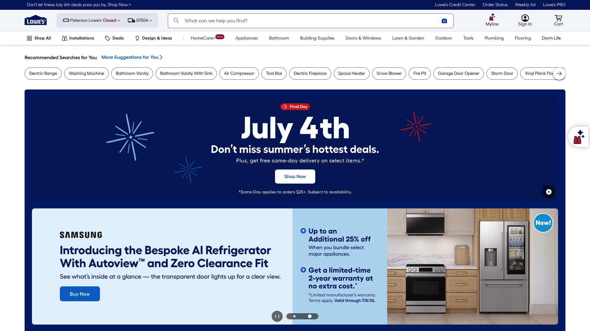 https://lowes.com