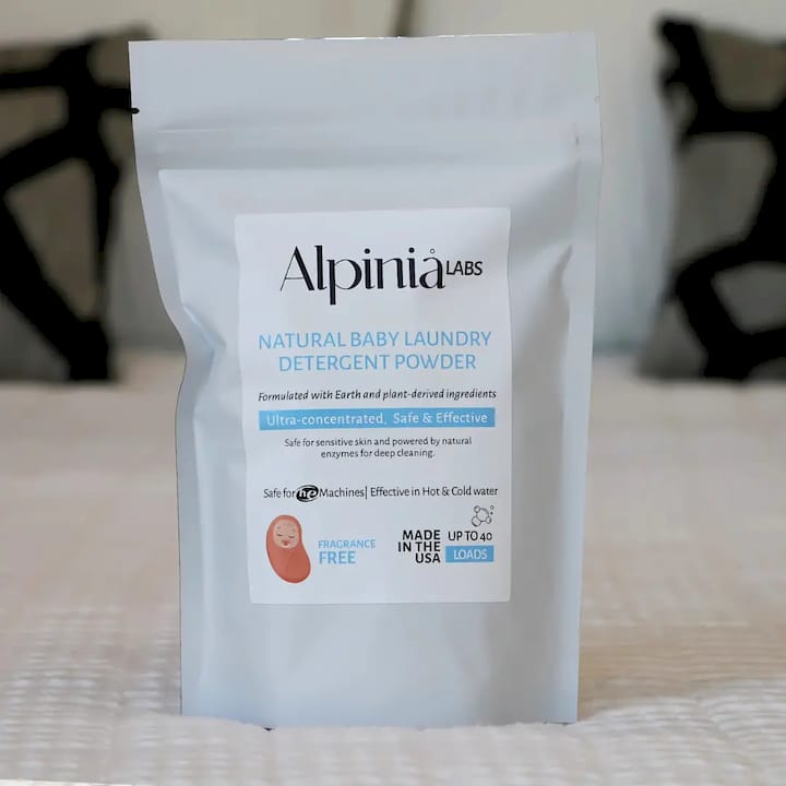 Natural Baby Laundry Detergent | Fragrance Free Enzyme Powered Formula | Gentle on Sensitive Skin | 40 Loads