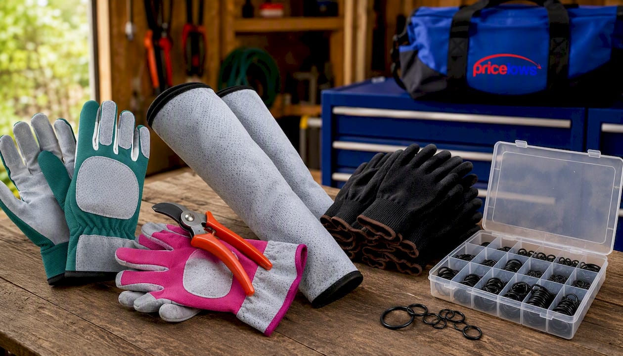 Gardening Gloves | Thorn Proof Rose Pruning | Long Forearm Gauntlets | One Size