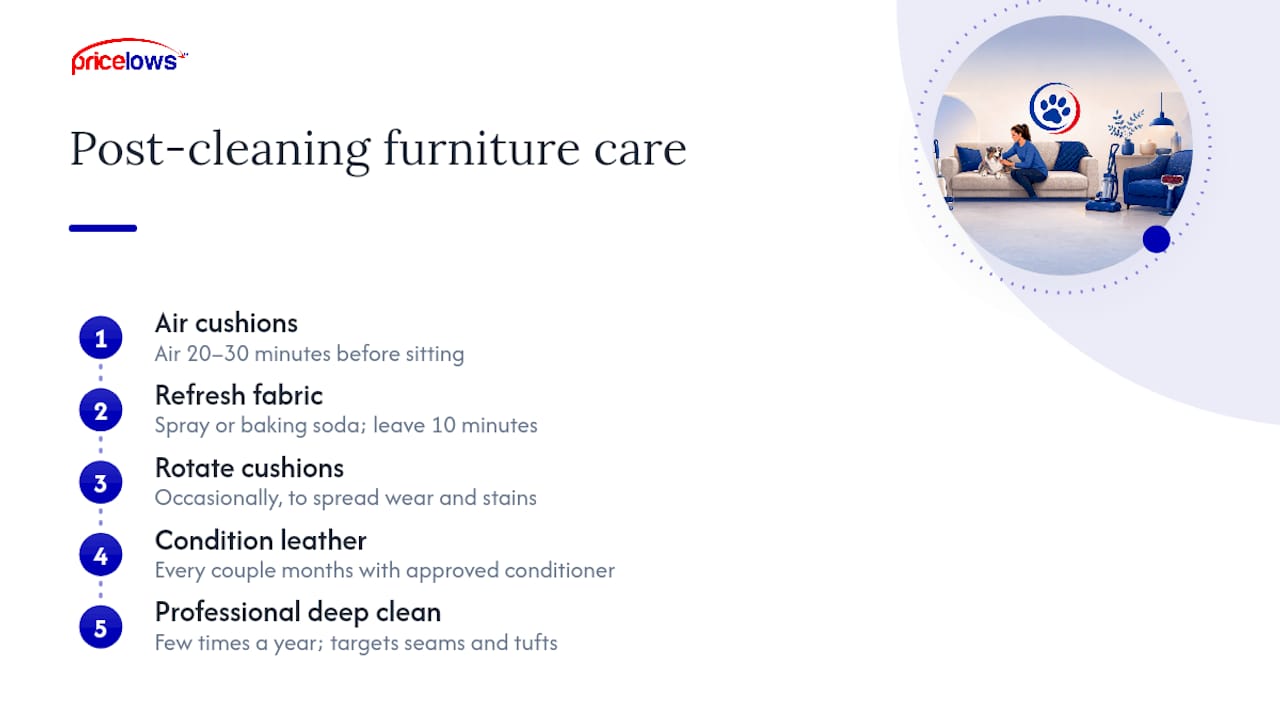 How Do You Keep Furniture Fresh After a Cleaning Session? — overview diagram