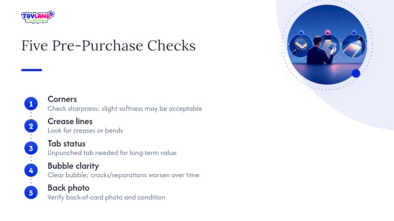 Five checks for buying sealed toys