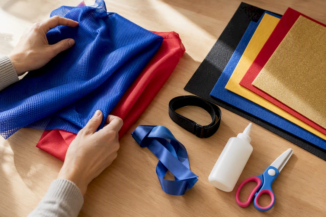 Generic materials for a child costume project