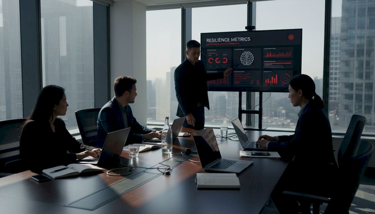 IT team collaborating in enterprise workspace