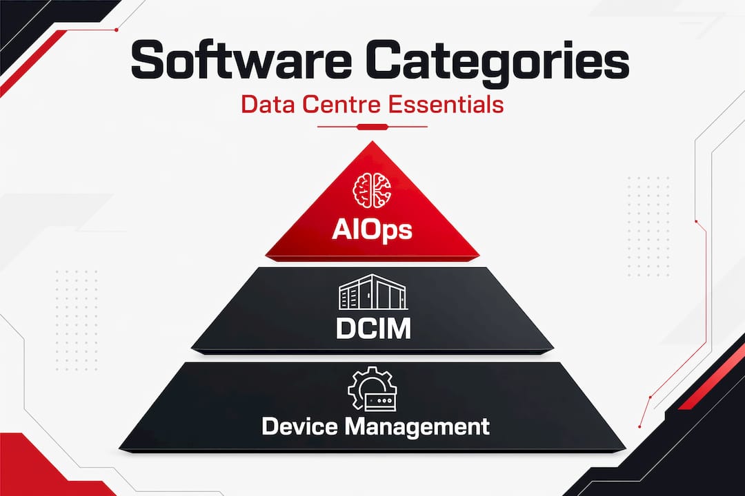 Infographic showing hierarchy of software categories