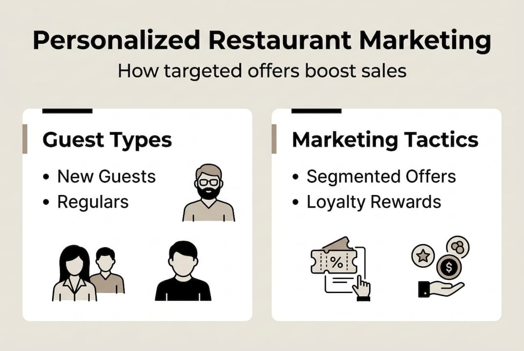 Infographic showing personalized marketing basics