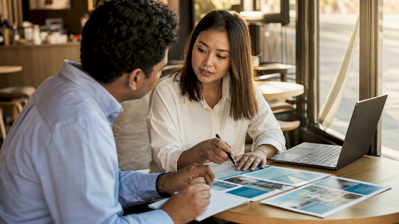 Diverse marketers planning group dining promotion