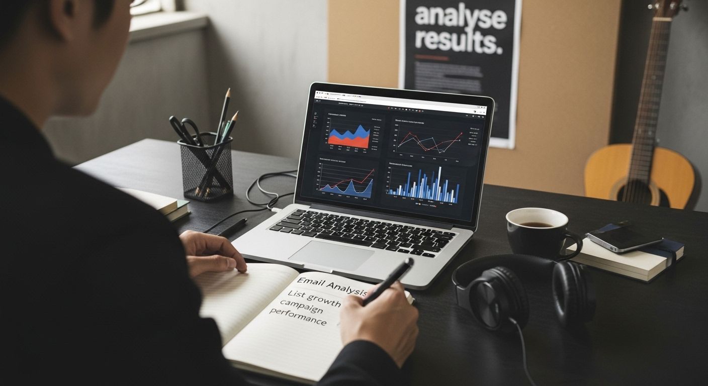 email analytics for artists