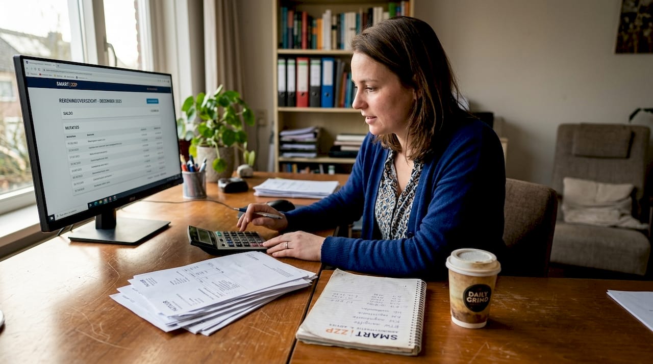 Wekelijkse administratie van facturen vanuit je thuiskantoor