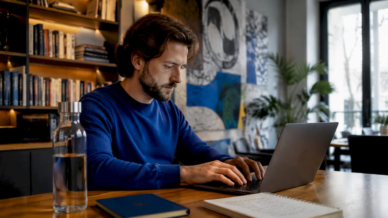 Een IT-specialist richt de software voor zorgprocessen optimaal in.