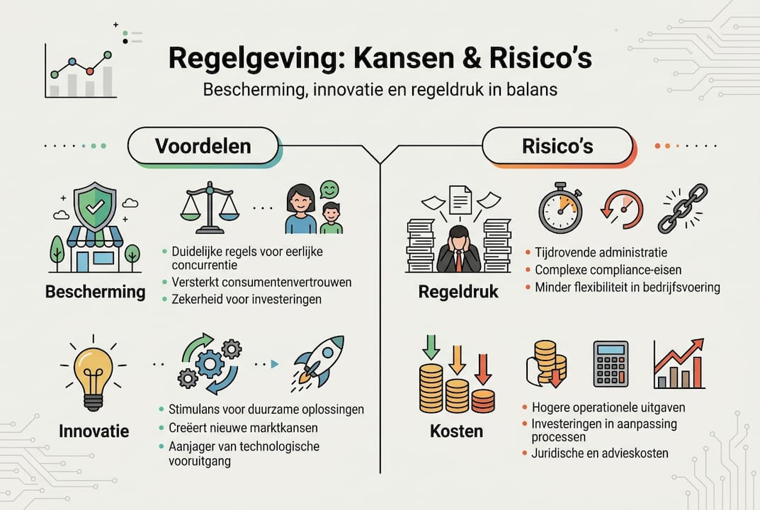 Infographic: kansen én valkuilen van nieuwe regelgeving