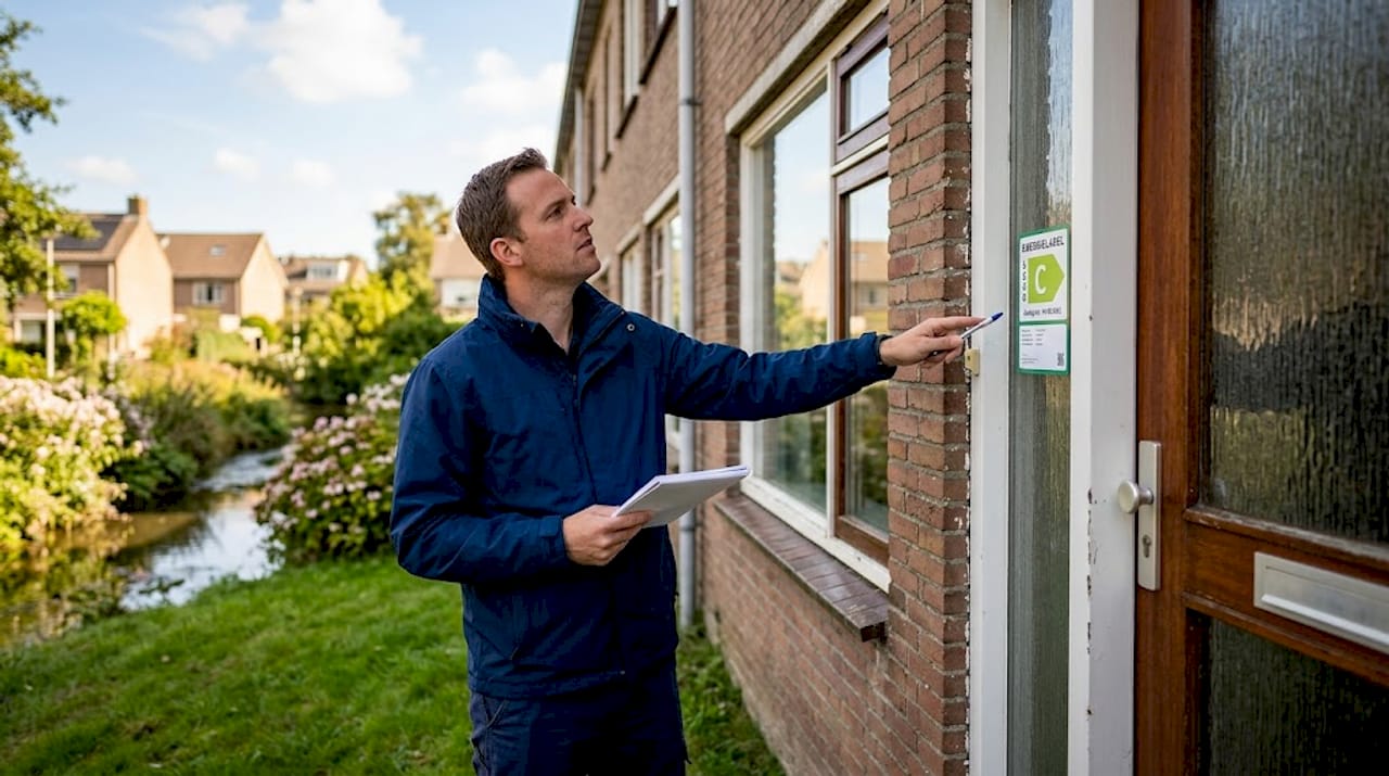 Energielabel laten controleren bij een tussenwoning
