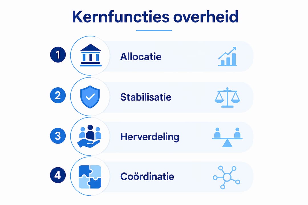 Overzicht: vier belangrijkste taken van de overheid in één infographic