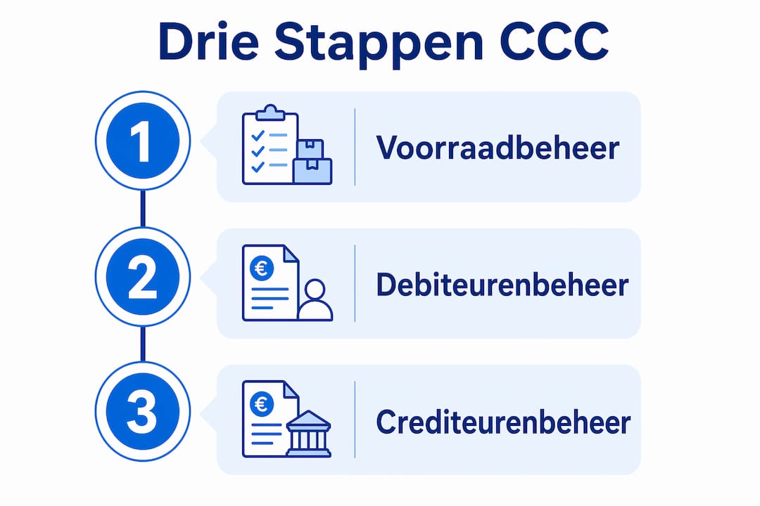 Infographic: in drie overzichtelijke stappen naar effectief kapitaalbeheer