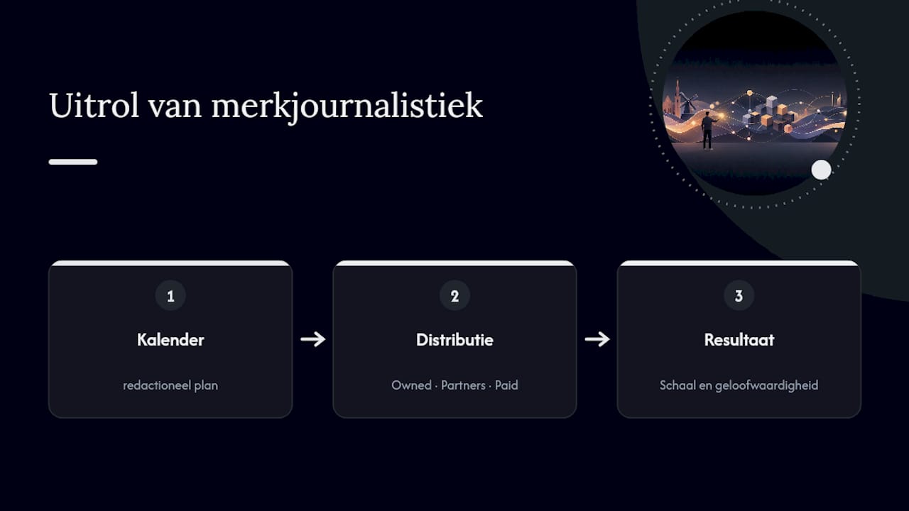 Distributiekanaal voor merkjournalistieke content