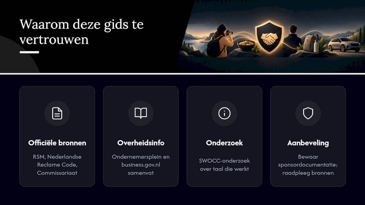 Waarom je op deze gids kunt vertrouwen — overview diagram