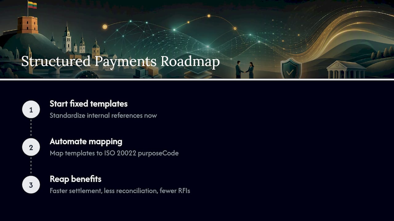 Structured Payments Are Where Lithuanian Banking Is Headed — overview diagram
