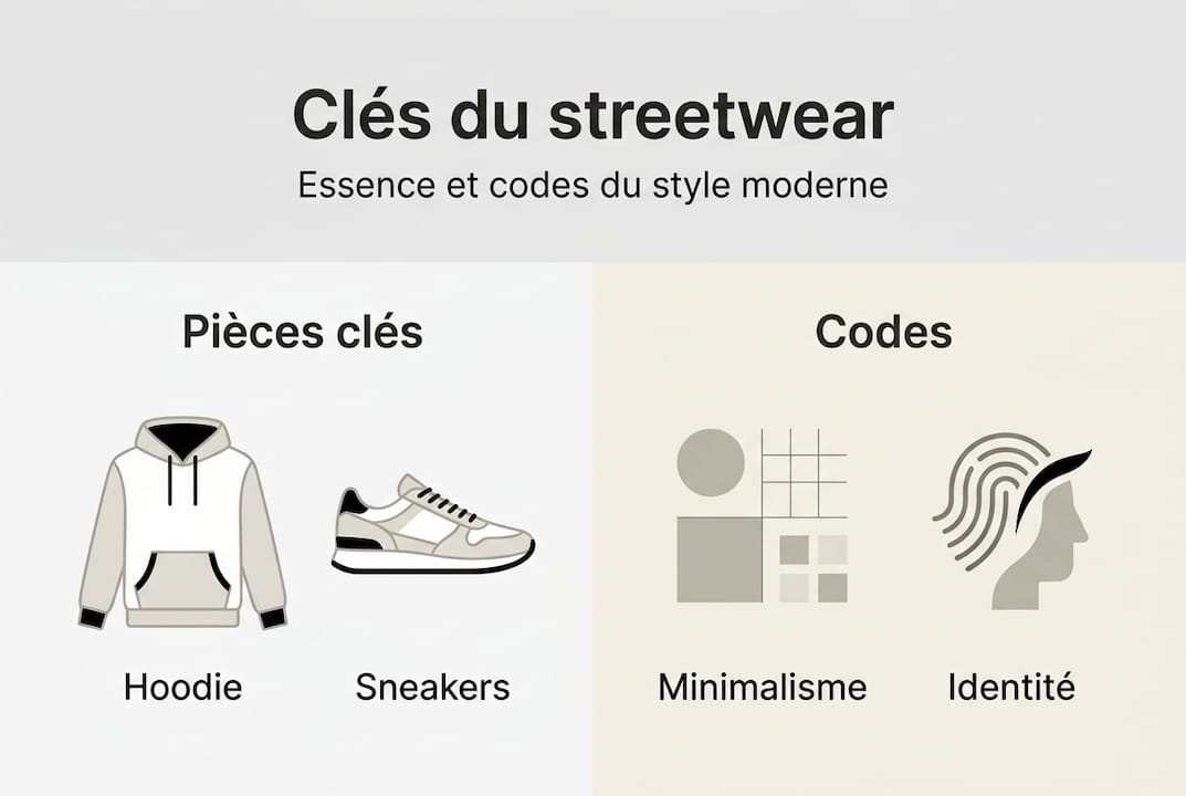 L’essentiel du streetwear minimaliste en un clin d’œil