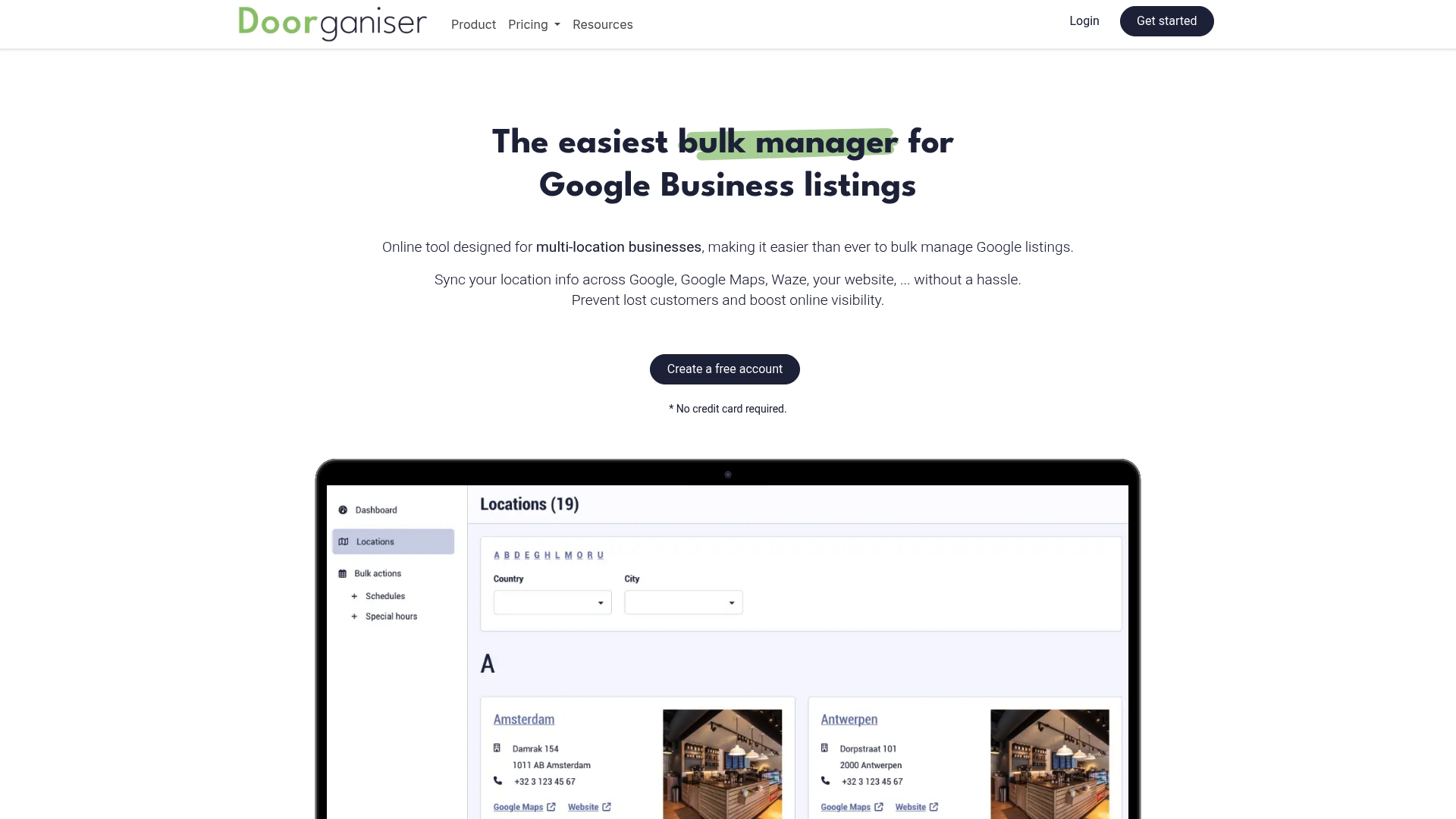 Product Screenshot