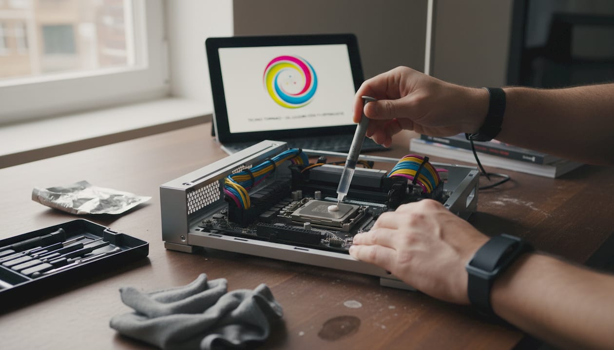 Koelpasta aanbrengen op de processor van je computer