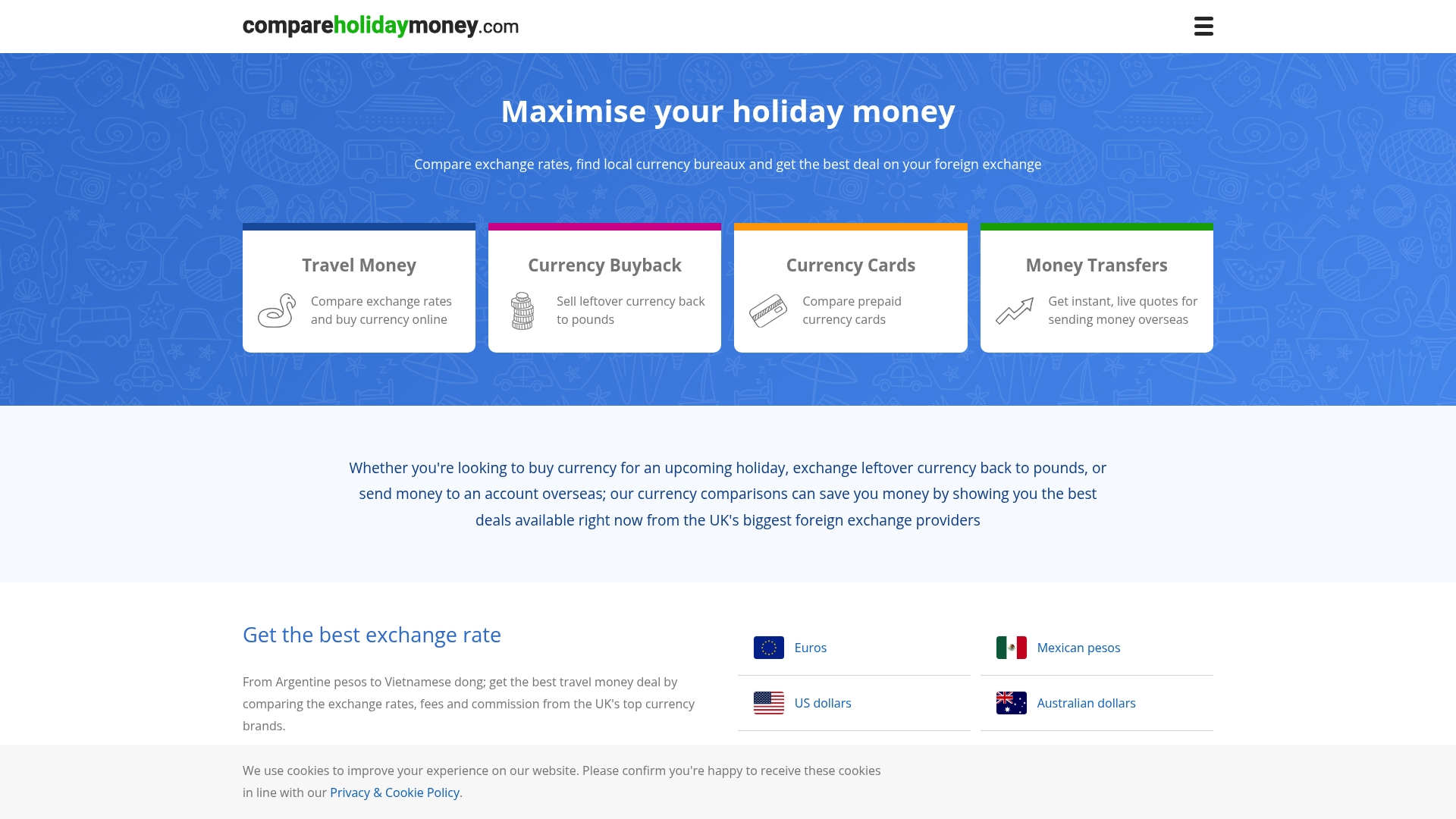 https://compareholidaymoney.com