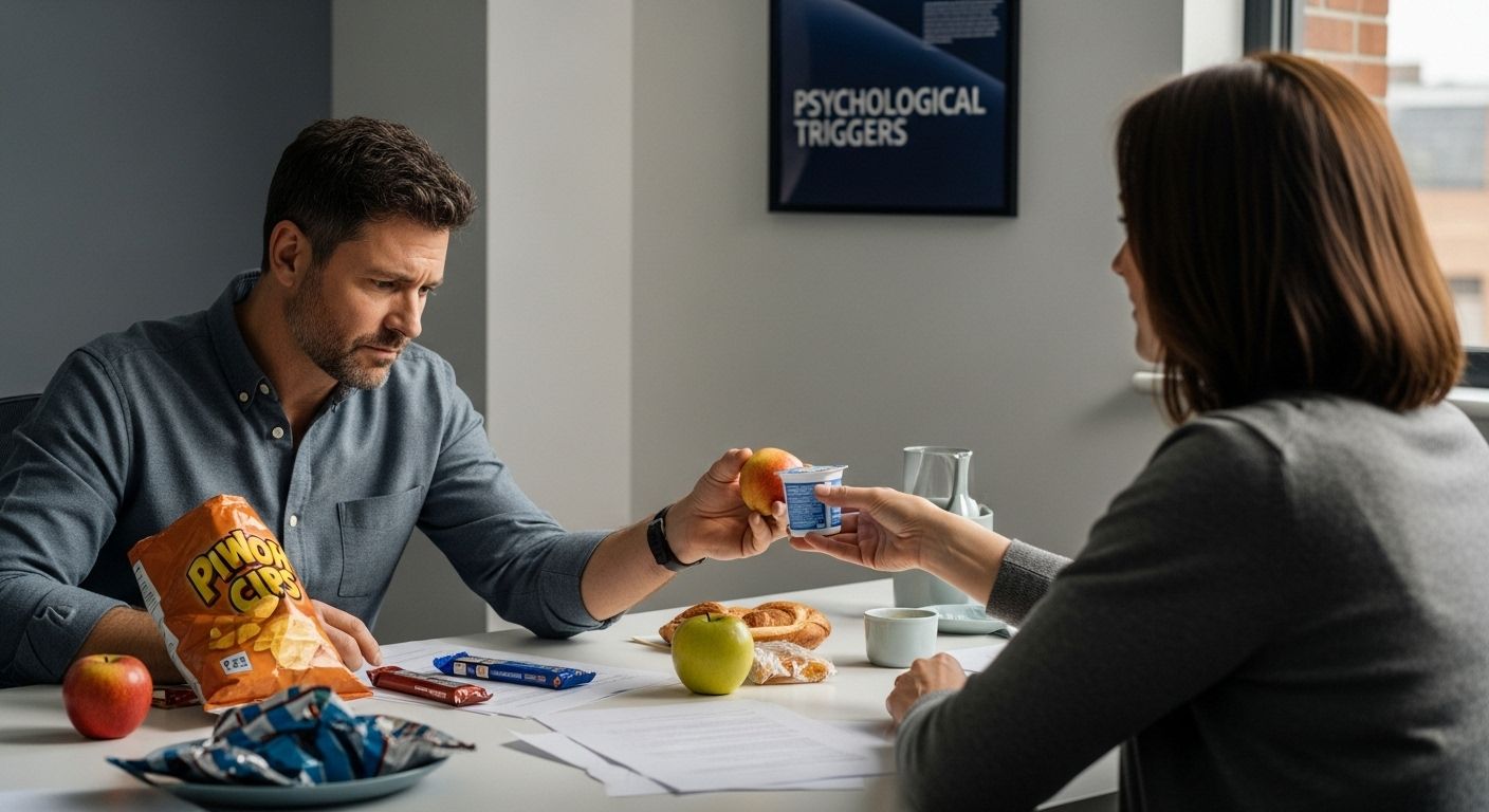 workplace stress eating