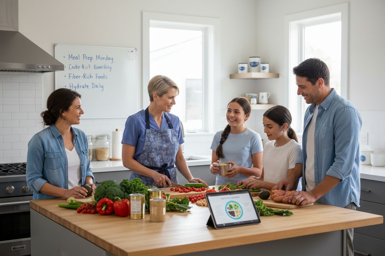 family healthy nutrition