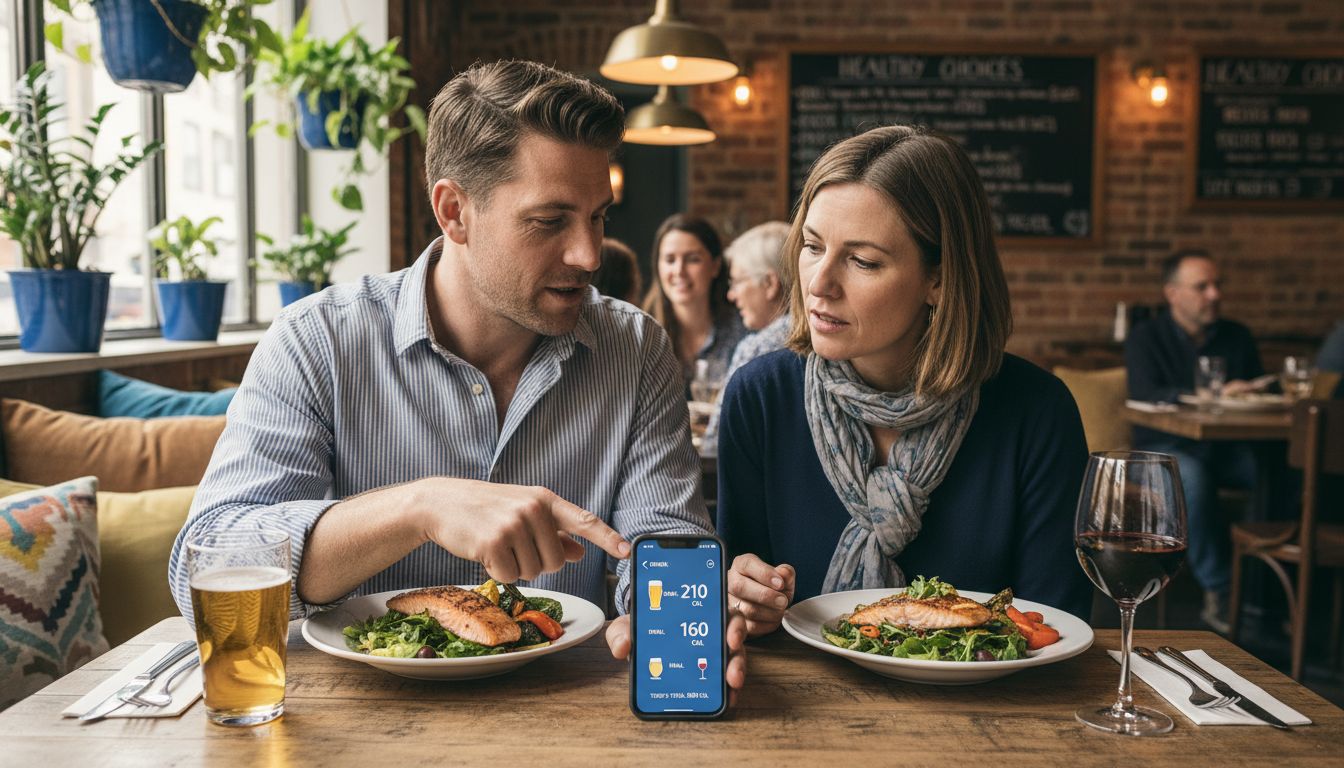 alcohol calorie comparison