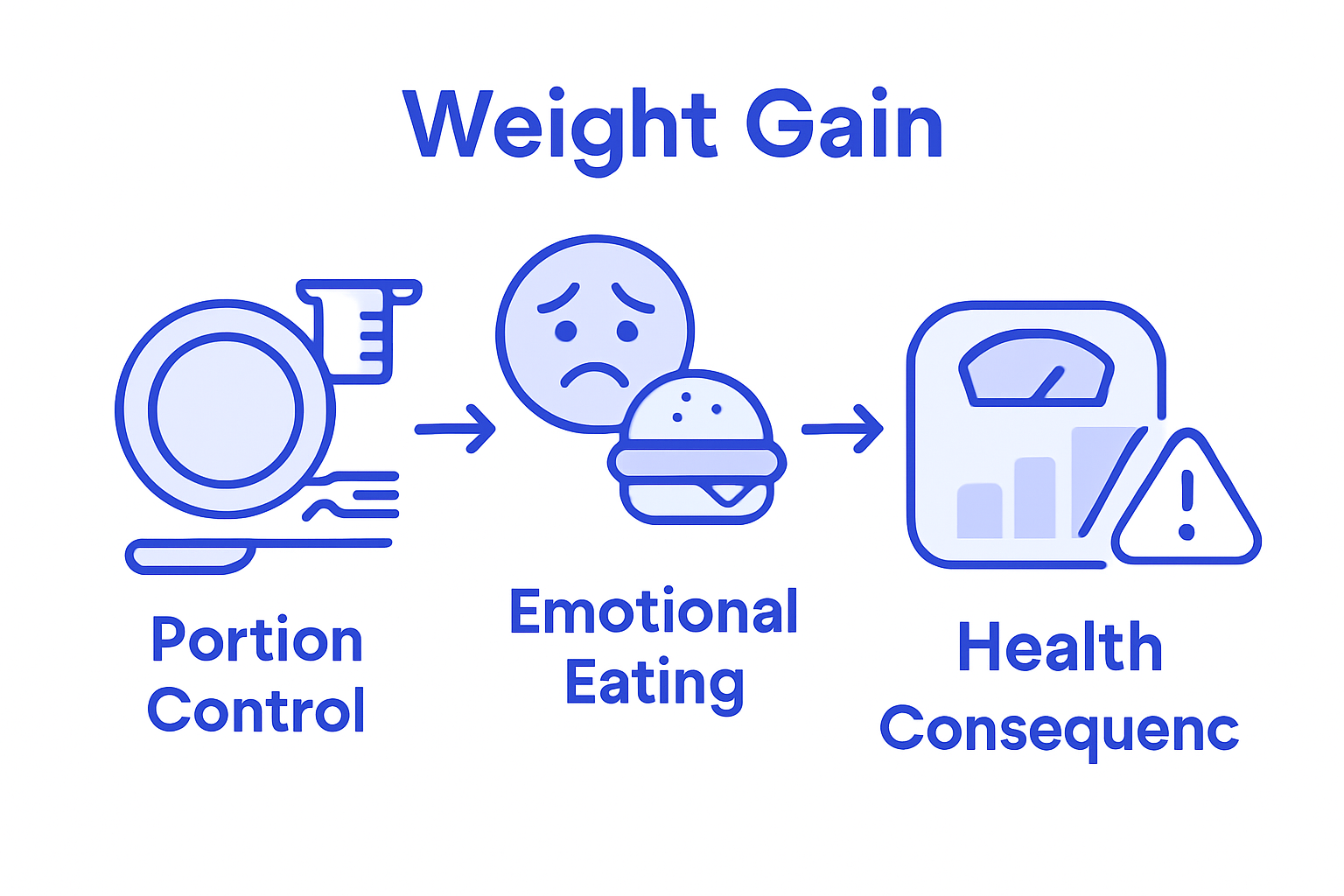 Infographic shows common diet mistakes and effects