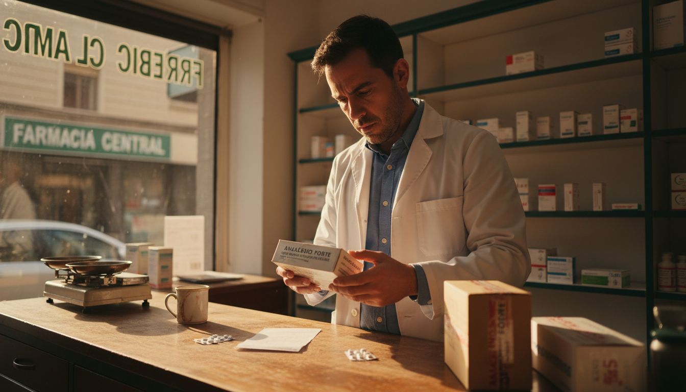 El farmacéutico analiza los medicamentos disponibles para bajar de peso