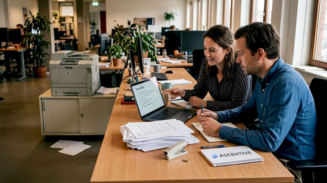 Samen zorgen collega’s ervoor dat routinetaken automatisch verlopen.