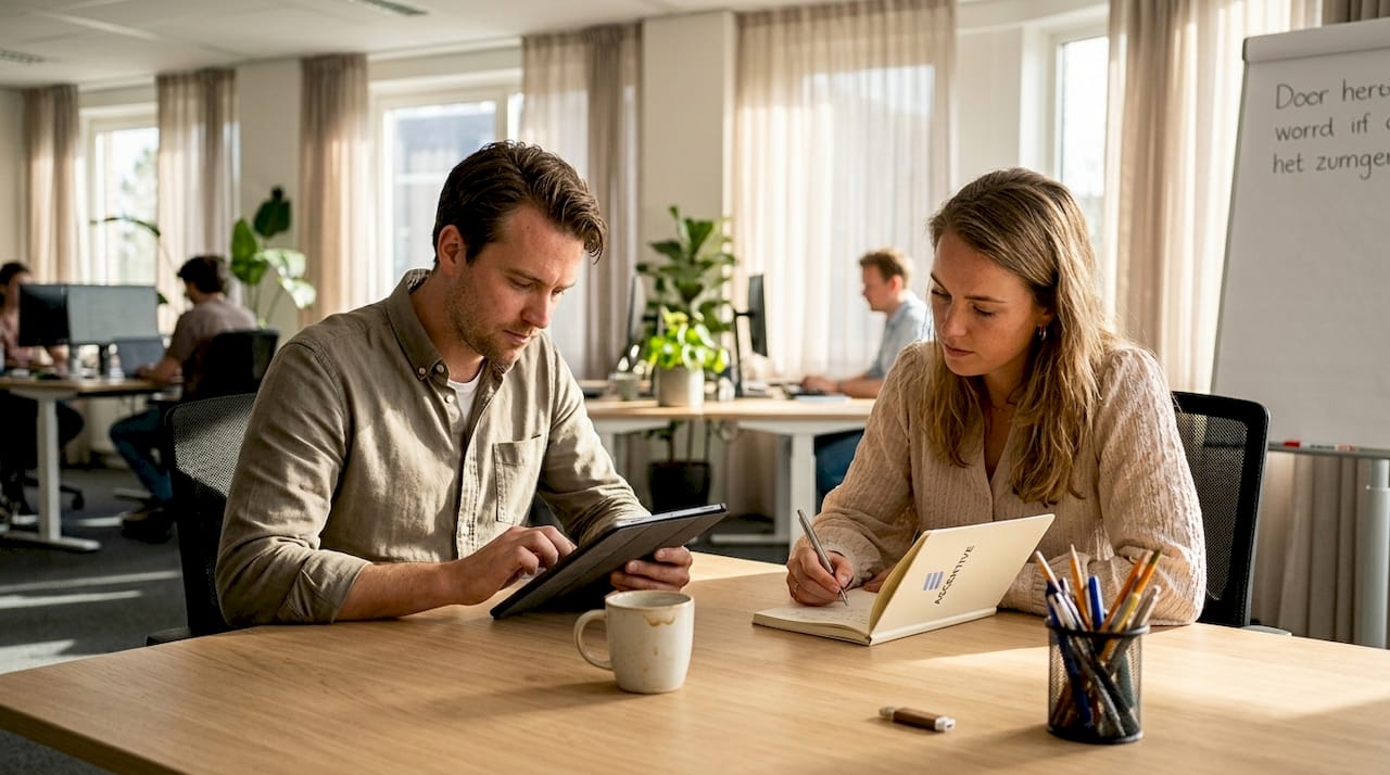 Samen met collega’s werken aan een slimme automatisering