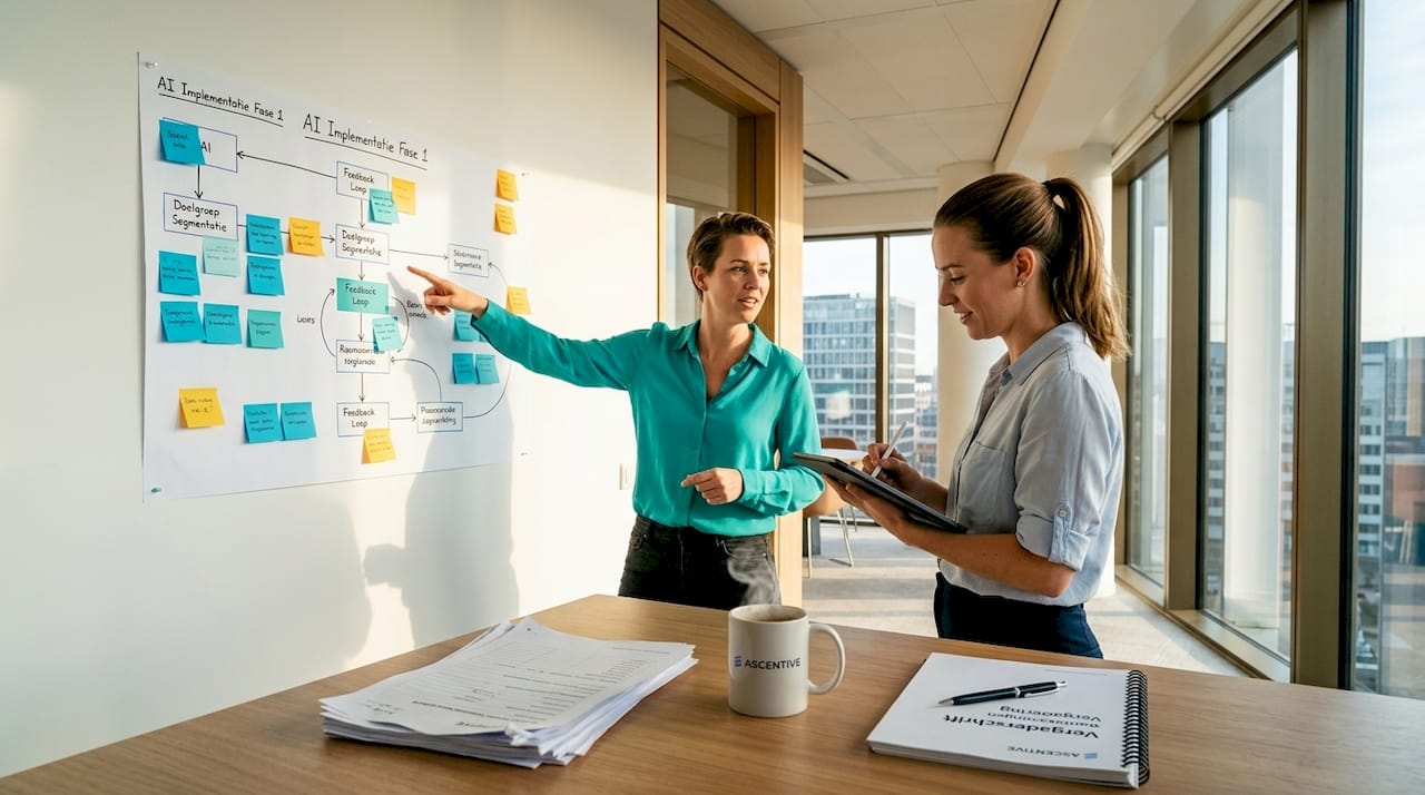 Collega’s gaan in gesprek over digitale werkwijzen