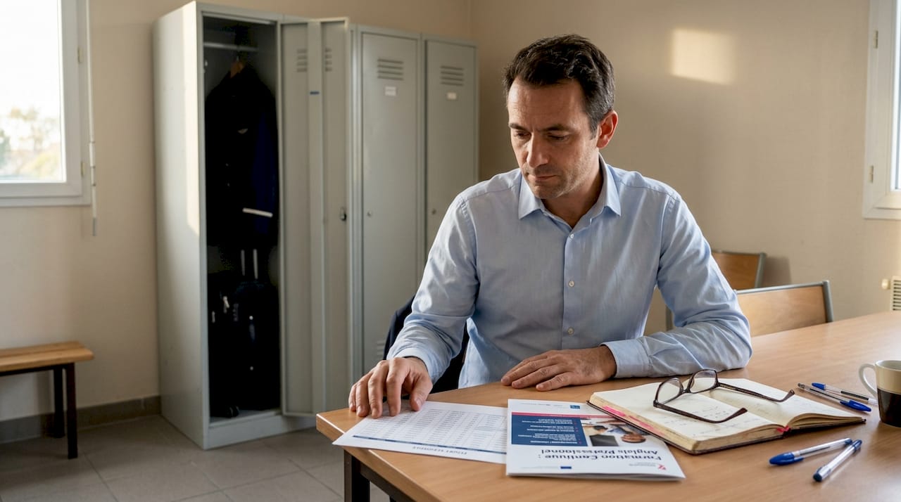 Personnel navigant commercial en pleine réflexion sur leur évolution professionnelle à l’international