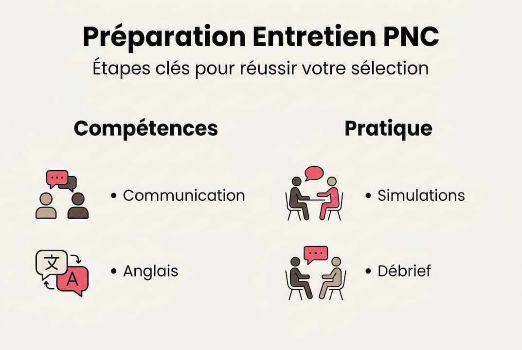 Guide visuel pour réussir son entretien PNC