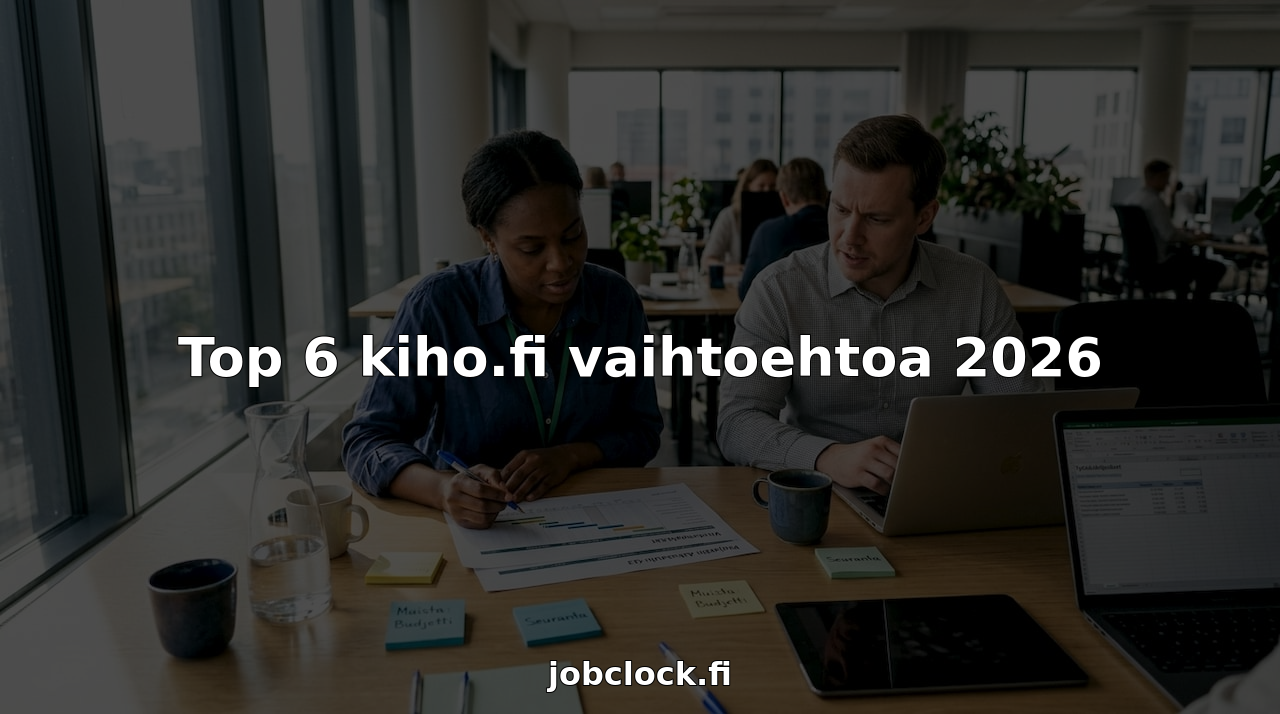 Top 6 kiho.fi vaihtoehtoa 2026