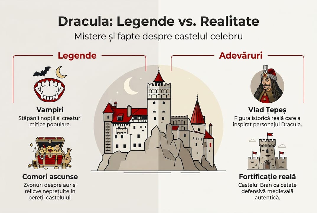 Infografic: mituri și realități despre Dracula