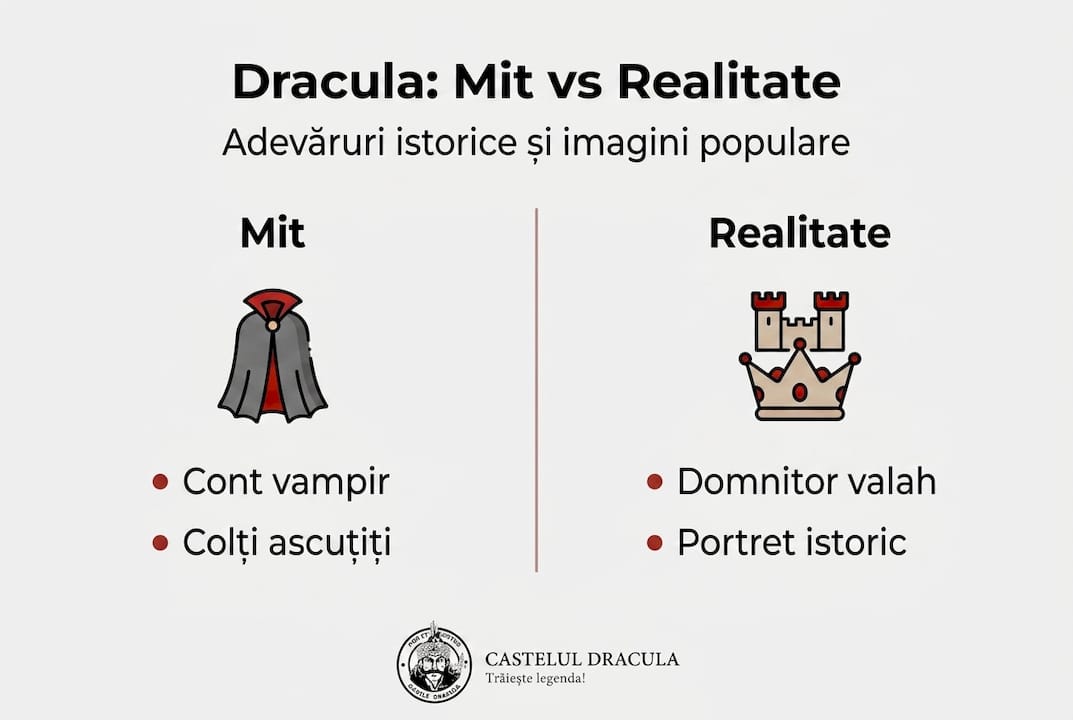 Infografic: Dracula între legendă și adevăr