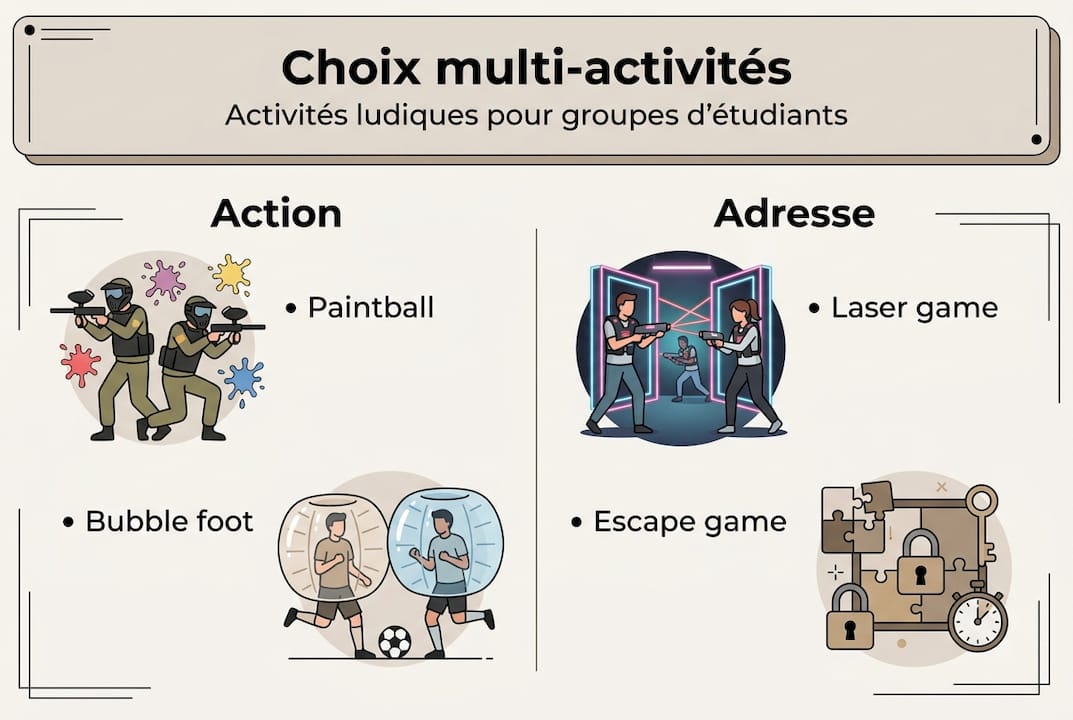 Idées d’activités insolites à Deauville pour les étudiants : l’infographie à ne pas manquer