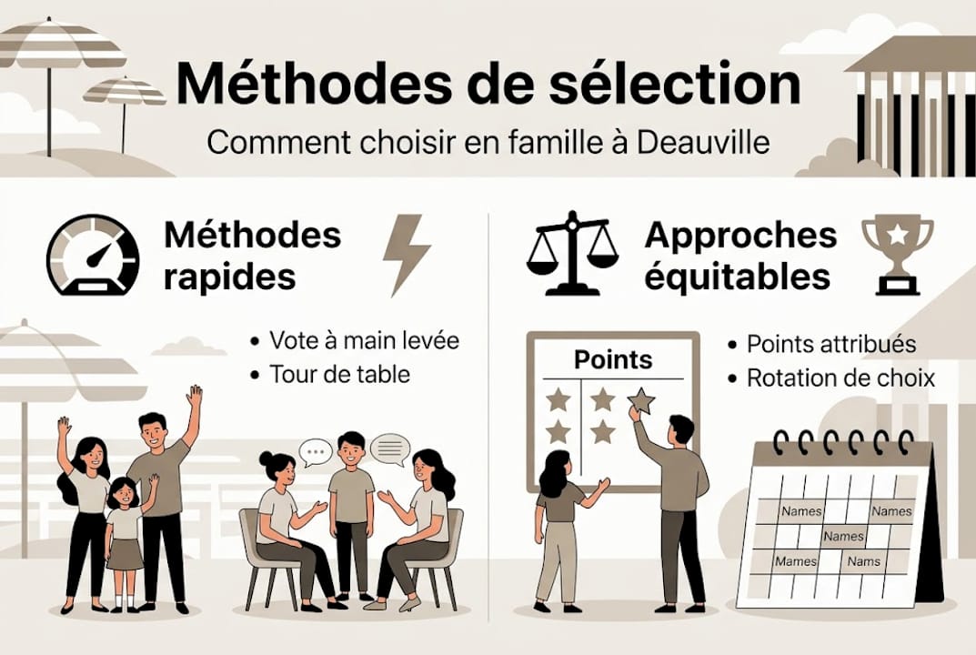 Infographie : comment choisir ensemble les activités en famille ?