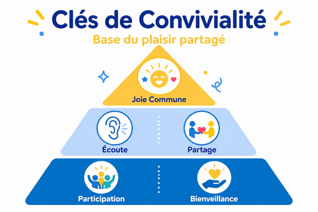 La hiérarchie des clés de la convivialité