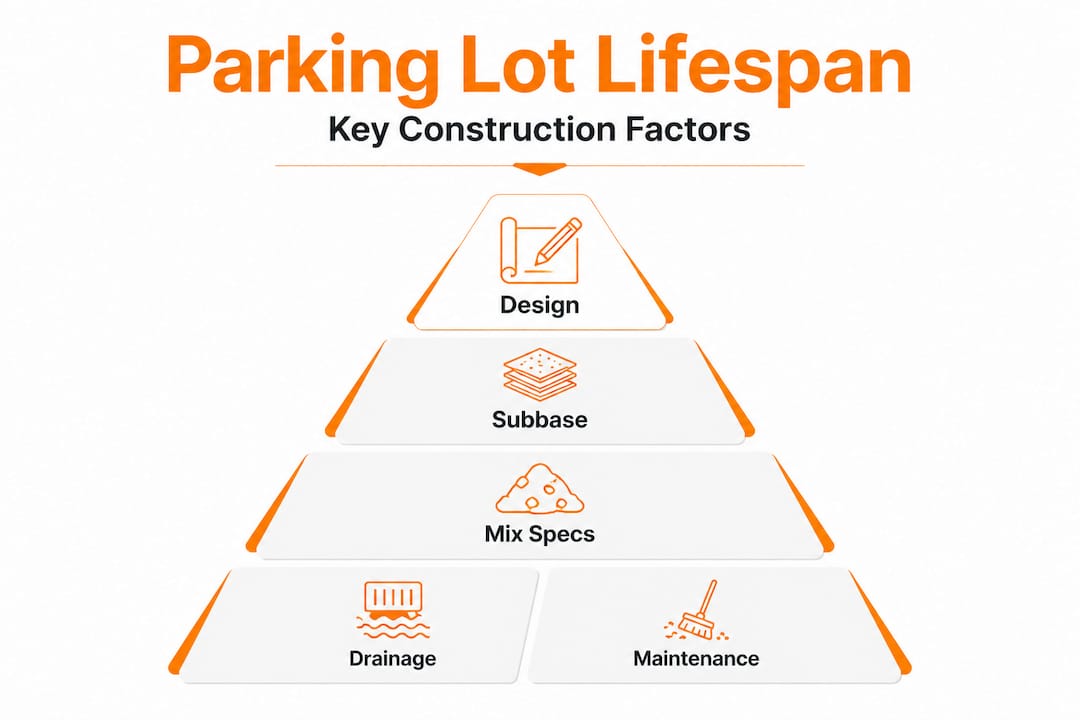 Infographic showing tiers of lot durability factors