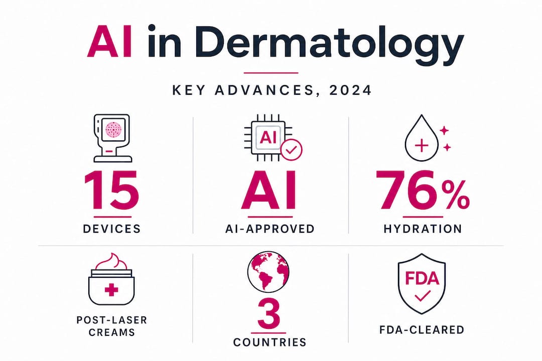 AI dermatology facts: FDA devices, creams, approvals