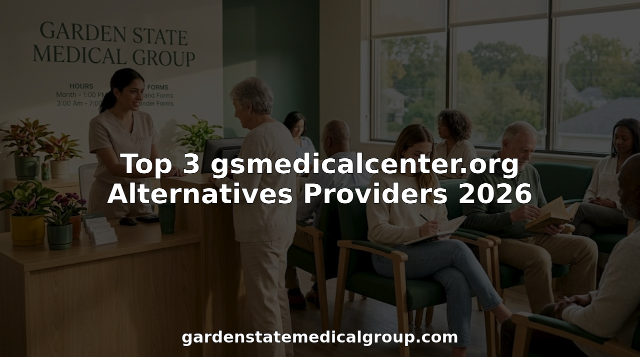 Top 3 gsmedicalcenter.org Alternatives Providers 2026