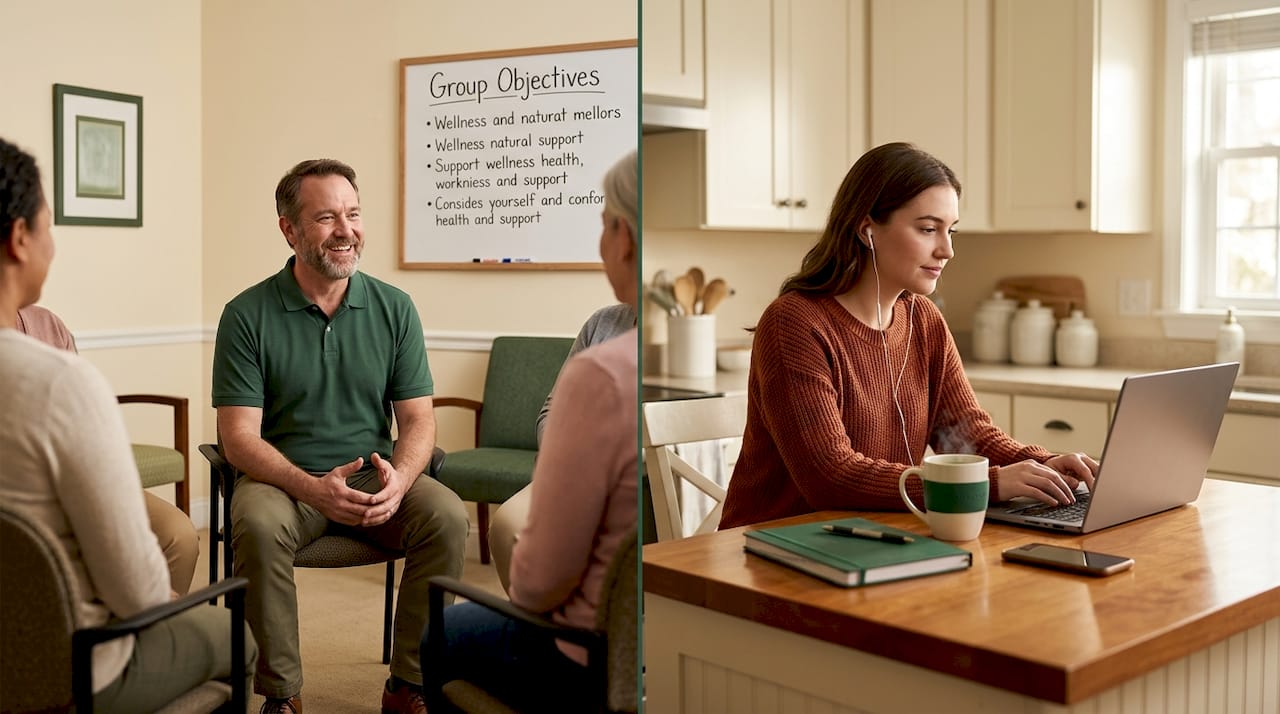 In-person and virtual weight management program participants