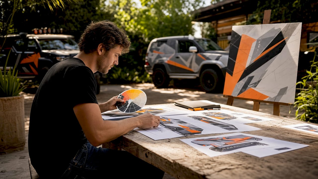 Vehicle Wrap Color Scheme Examples That Drive Fleet Branding