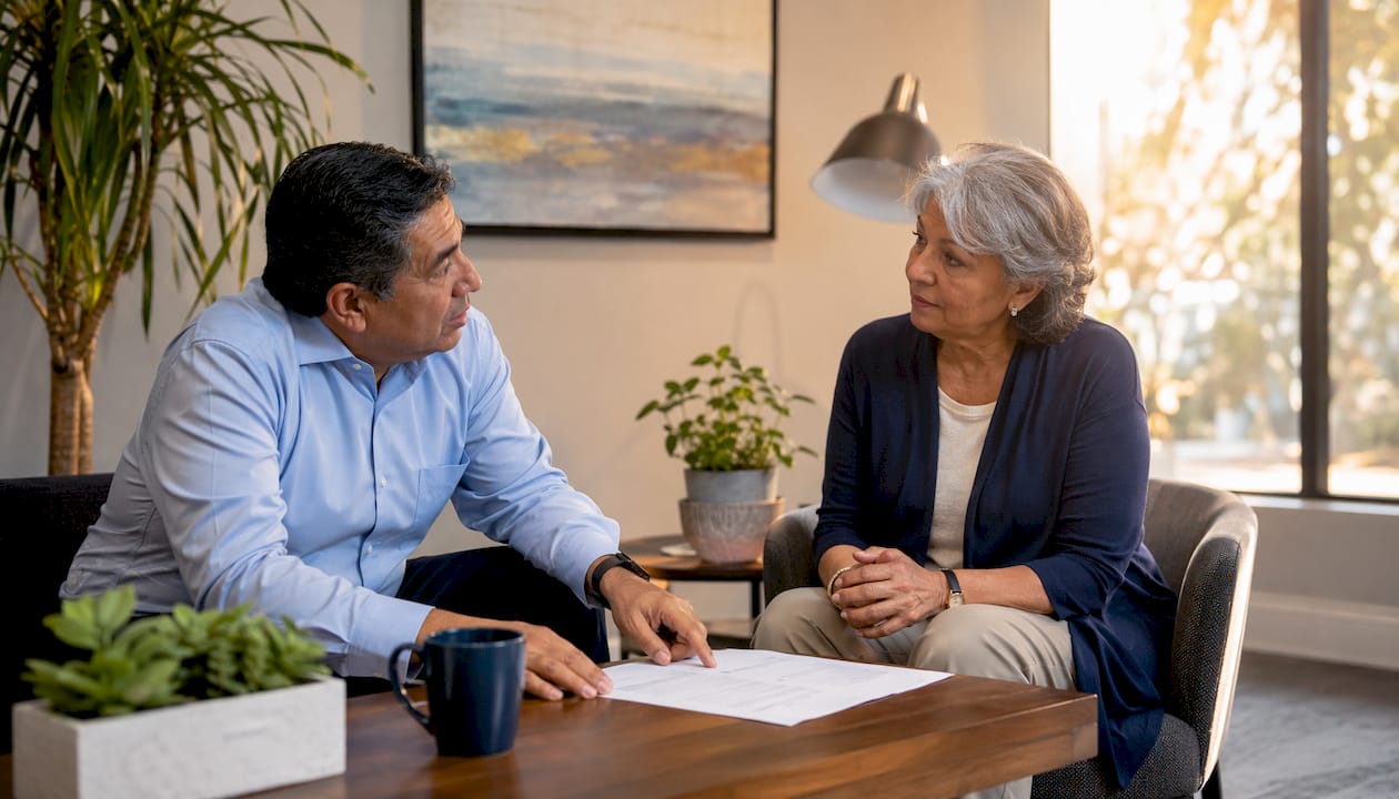 Doctor and patient discussing vitamin D test necessity