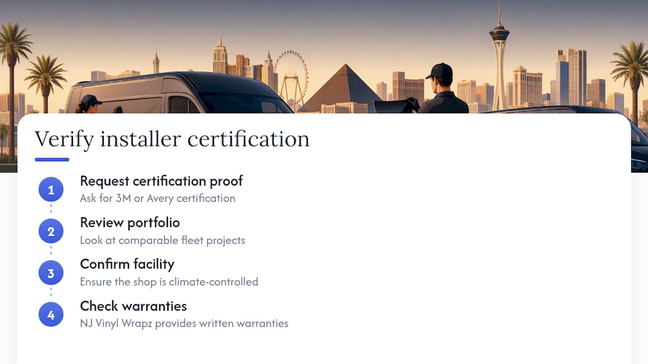 How do I verify an installer is certified? — overview diagram